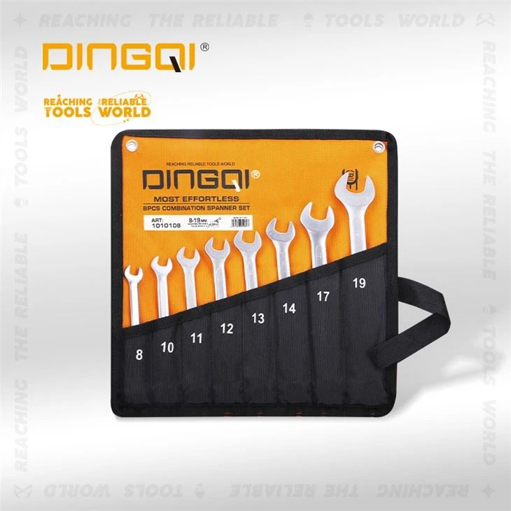 Set di chiavi combinate da 8 pezzi